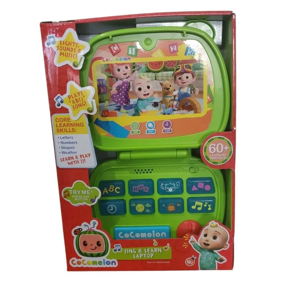 Cocomelon Laptop Toy Sing and Learn Kids Brand New Factory Sealed